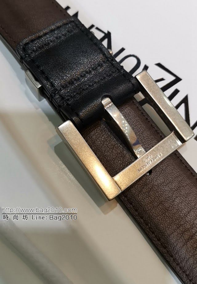 Saint Laurent女士皮帶 聖羅蘭雙面柔軟牛皮腰帶  jjp1762